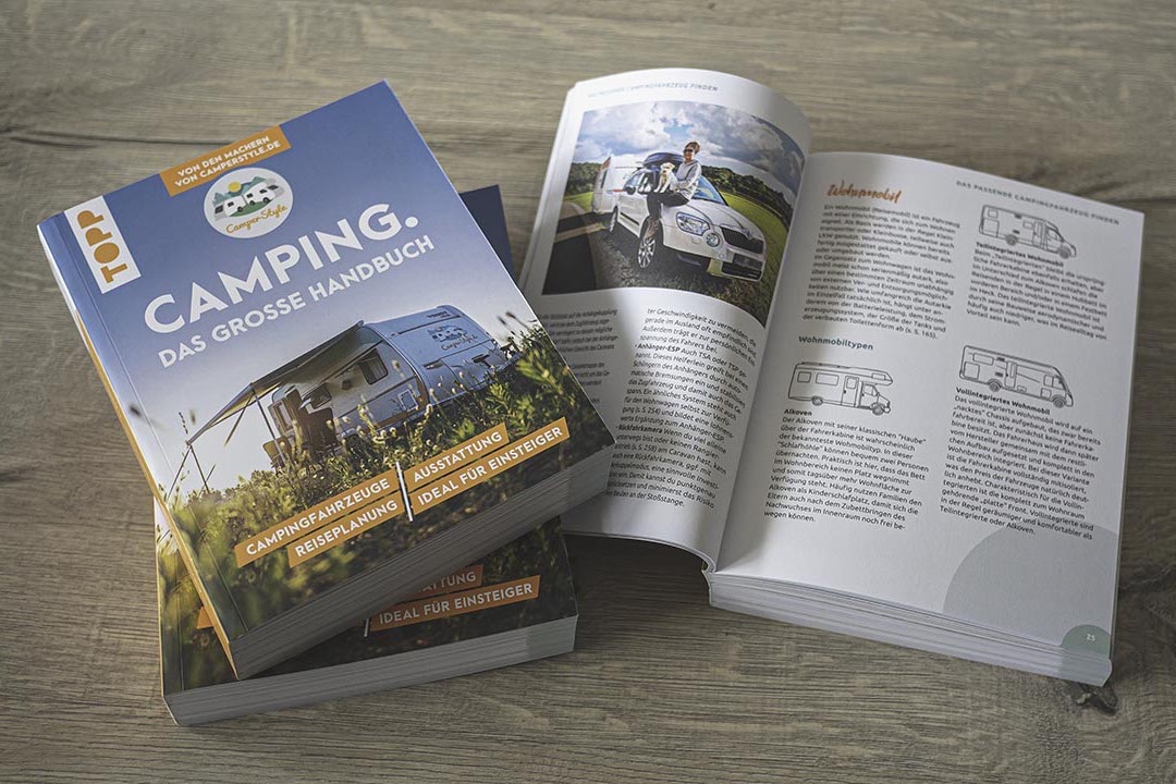 buch camping Camping – Das große Handbuch – CamperStyle Shop