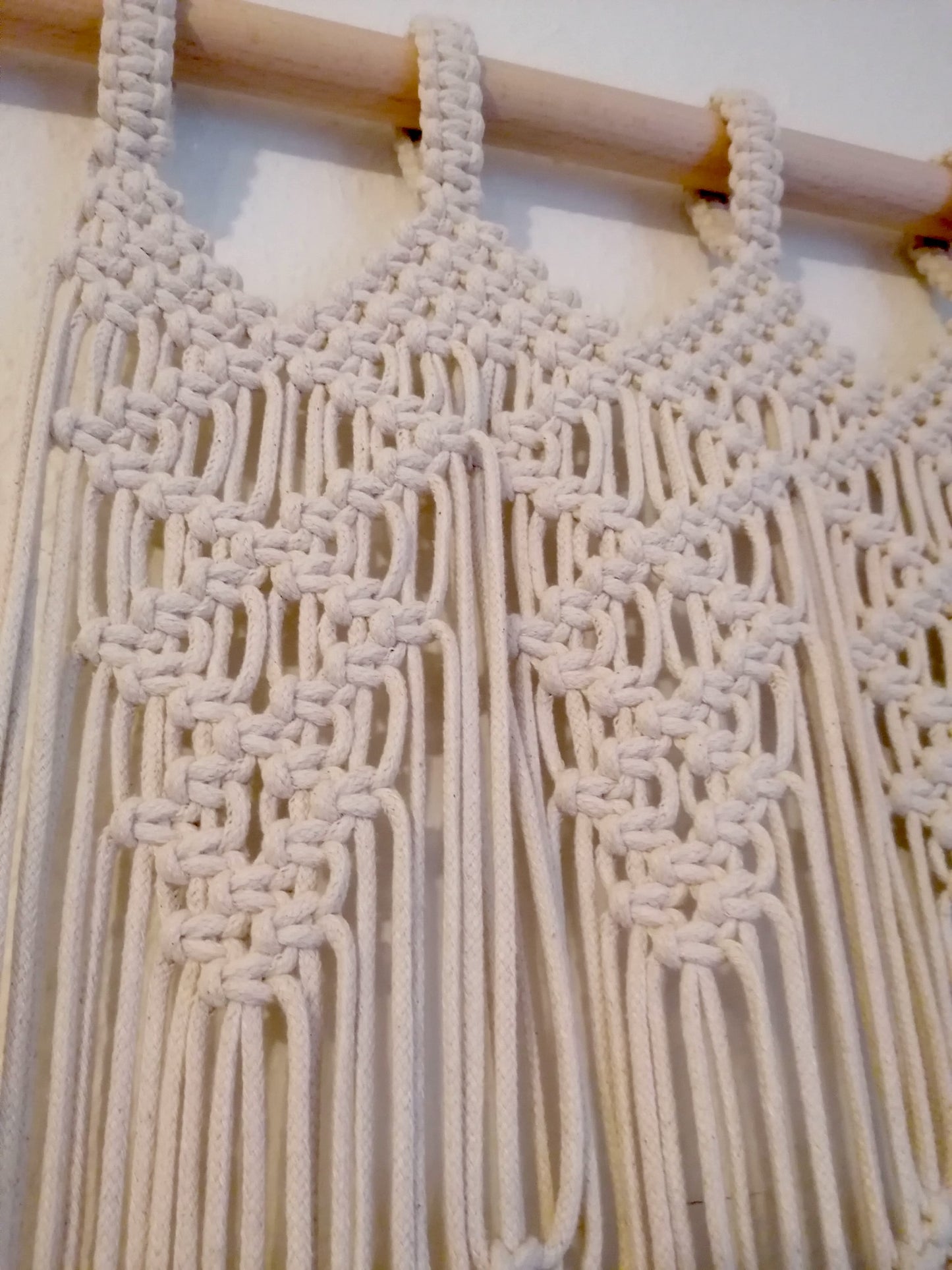 Makramee-Vorhang fürs Vanlife und Zuhause (von Knotenliebe by Sina Milde)