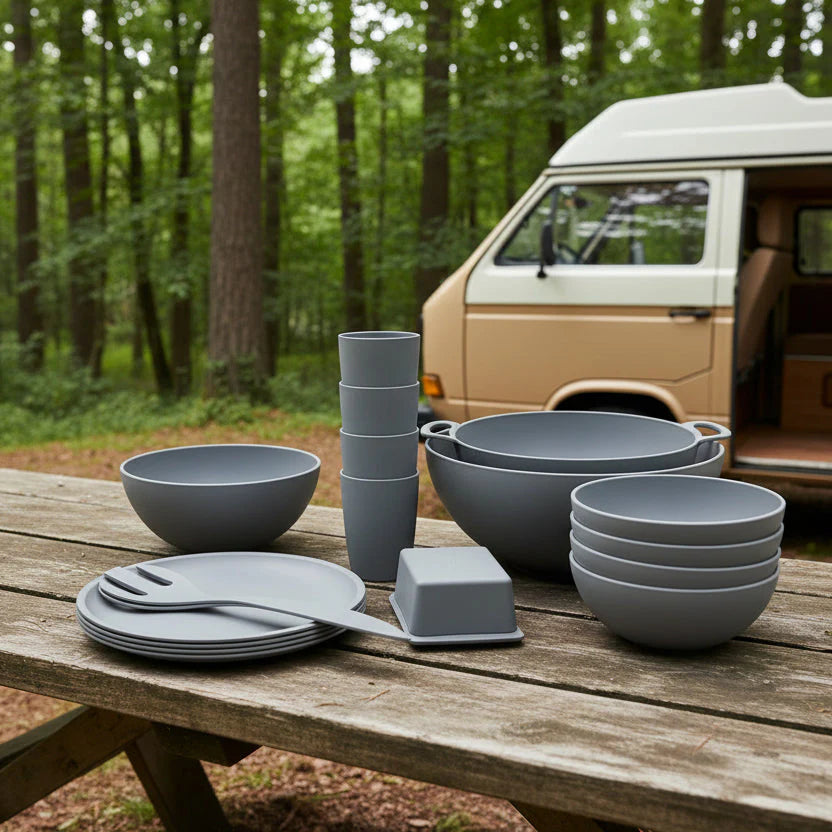 Camping-Geschirr ohne Melamin