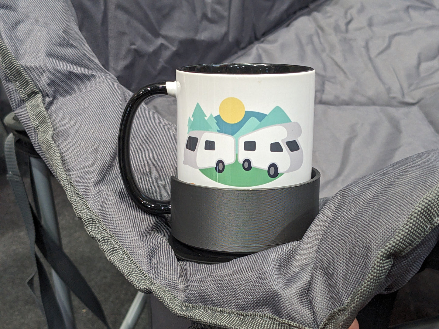 Campingstuhl Tassenhalter