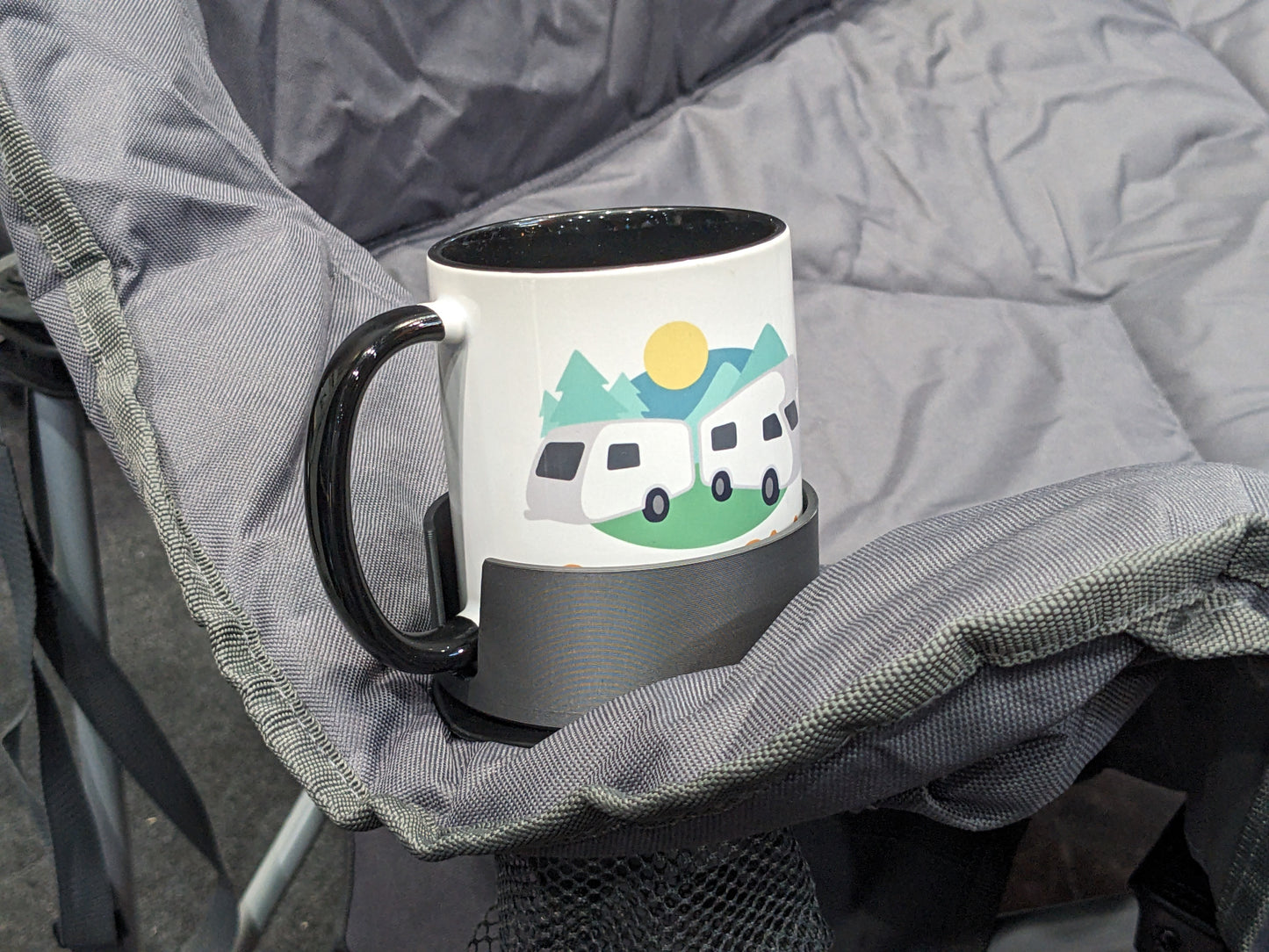 Campingstuhl Tassenhalter