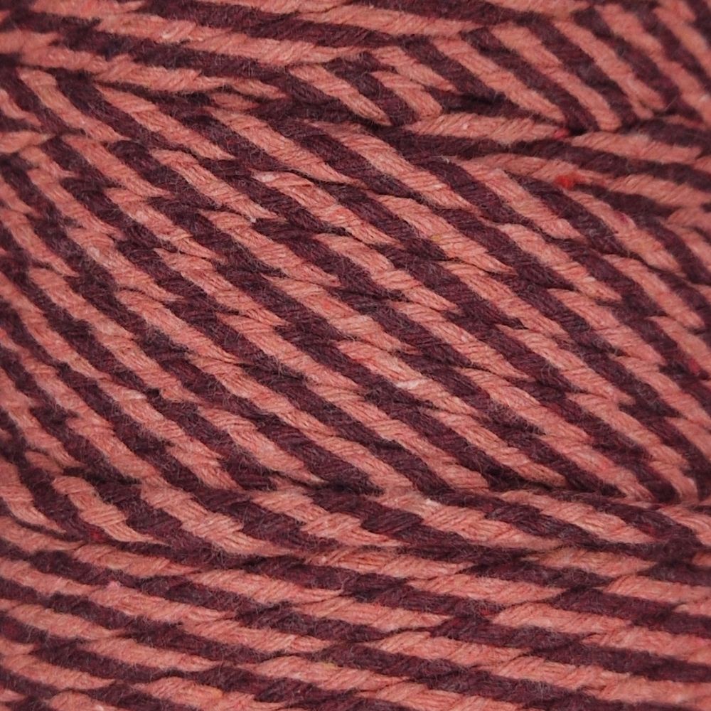 Mini-Makramee-Wimpel für Wimpelkette - personalisierbar (von Knotenliebe by Sina Milde)