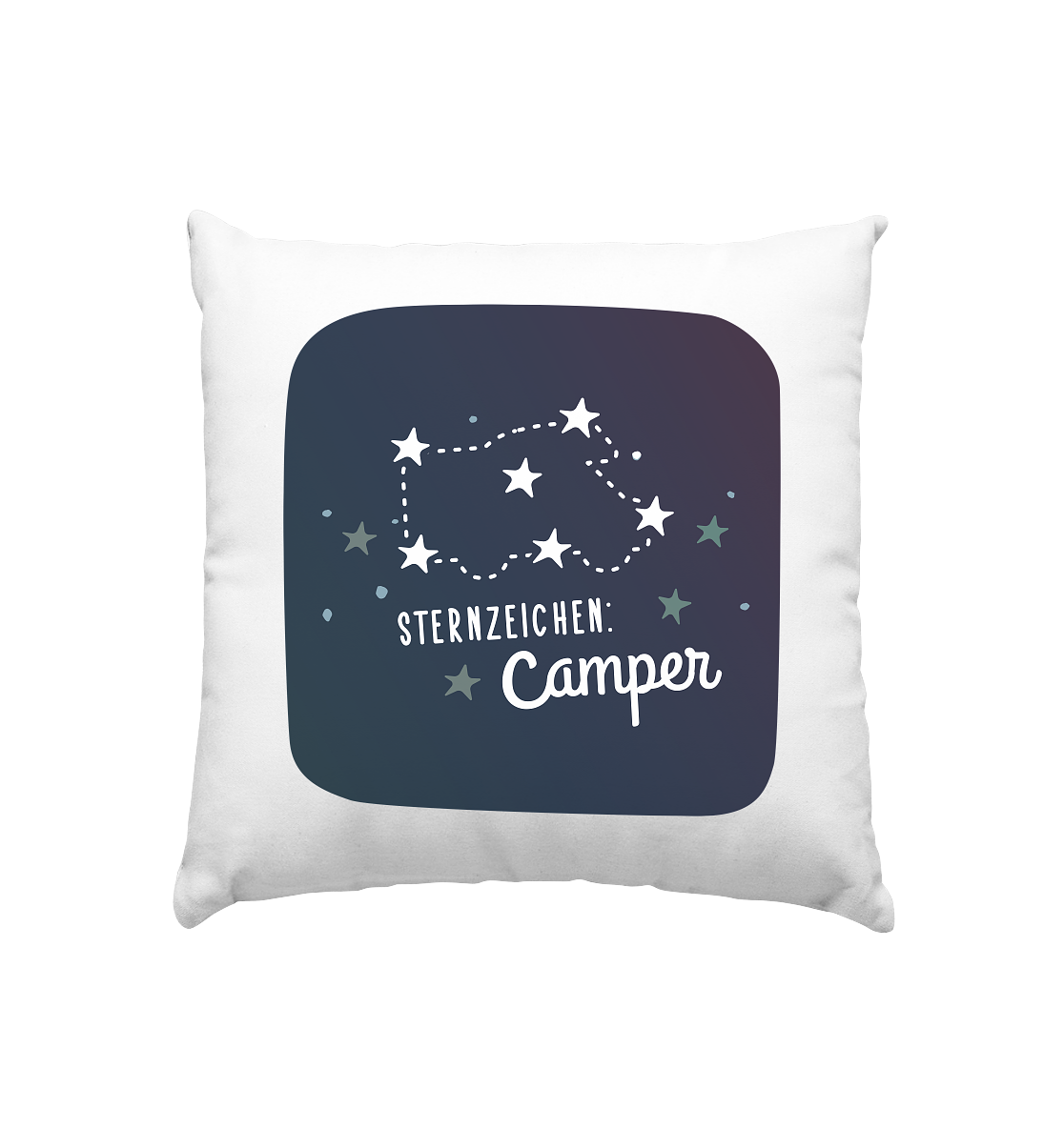Deko-Kissen "Sternzeichen Camper" - Wohnmobil - Kissen 40x40cm