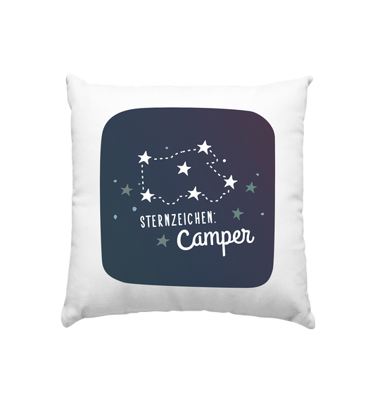 Deko-Kissen "Sternzeichen Camper" - Wohnmobil - Kissen 40x40cm