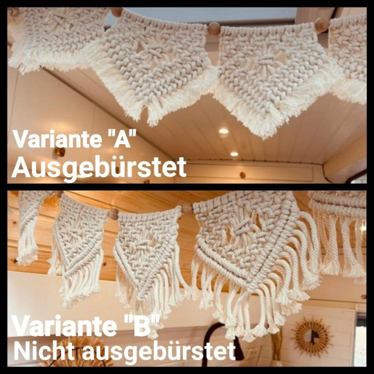 Makramee-Wimpelkette (von Knotenliebe by Sina Milde)